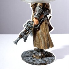 Fanart figure Hunter of Yaharnam airbrush painted 9.8 inch Adult 17+