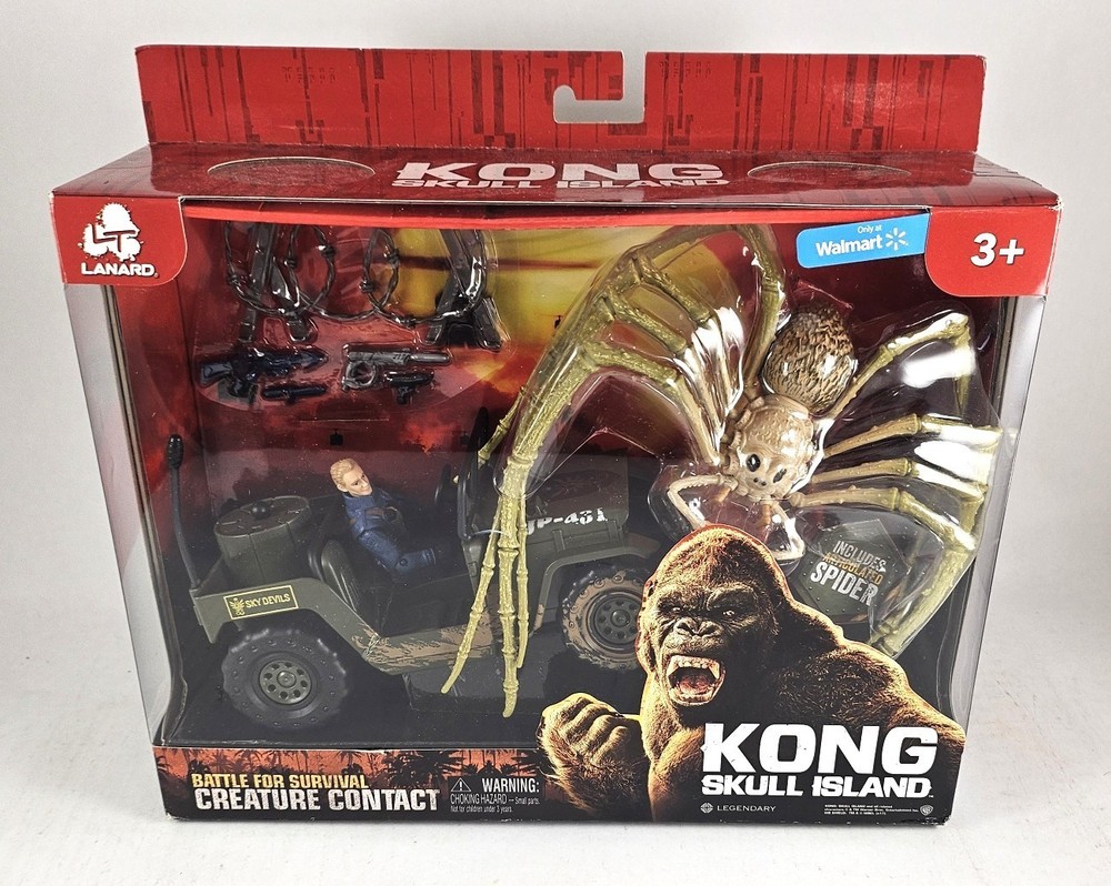 1:18 Lanard Toys KONG: SKULL ISLAND Battle for Survival Creature Contact Set 1