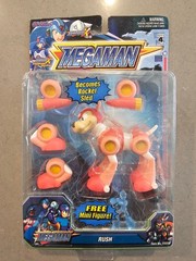 New 2005 Capcom Mega Man X Rush Action Figure 6” Jazwares