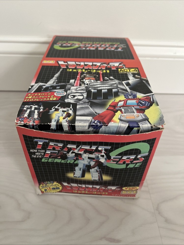 Transformers G1 SCF Act-4 set 8 TAKARA Heroes Cybertron Super One CHASE Box Col