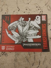 Transformers Autobot Dino Complete SS-71 Studio Series Deluxe w/ MANUAL