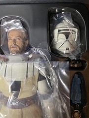 Hot Toys Star Wars Obi-Wan Kenobi The Clone Wars TMS095 *Near Mint Condition
