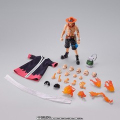 Authentic Bandai S.H.Figuarts Portgas D Ace Fire Fist One Piece Figure