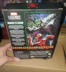 🦎Marvel Legends Amazon Exclusive Deluxe Lizard Figure NEW SEALED Spiderman 🦎