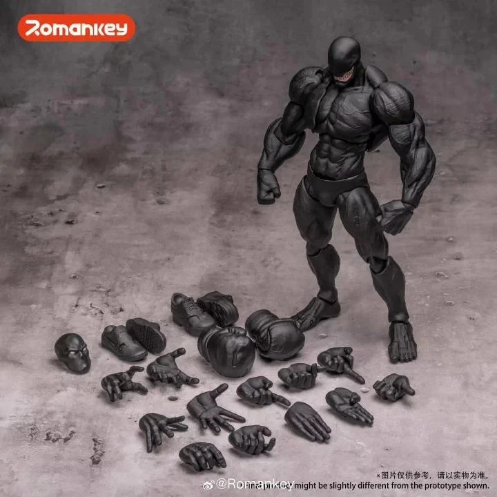 In Stock！Romankey 2025WF 1/12 Big Guy Venom Black Limited Edition Action Figure