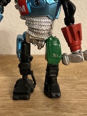 Real Steel Movie Metro 5″ Action Figure Boxing Robot Posable Plastic 2011 Toy