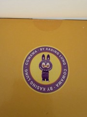 HOW2WORK FIGURE LABUBU THE MONSTERS ZIMOMO COWAWA MET PURPLE