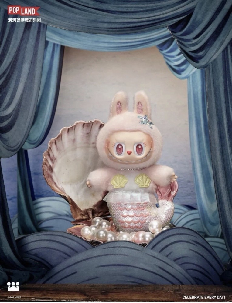 THE MONSTERS “De Vliegende” Labubu Series Mokoko Mermaid POPLAND exclusive