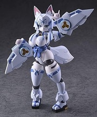 Polynian Lily Non-scale PVC ABS Action Figure 130mm Daibadi Japan Gift White Fox