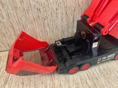 2000 Bandai Power Rangers Lightspeed Rescue Pyro Rescue One Fire Truck *TESTED*