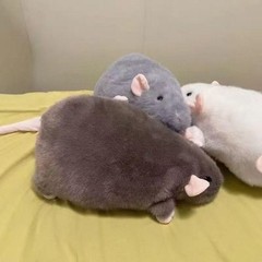 Cute 35/50cm Mouse Plush Doll Cartoon Rat Stuffed Animal Soft Toy Kid Gift Decor