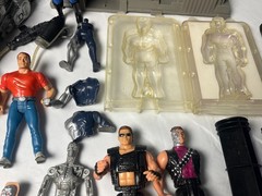 TERMINATOR 2 Bioflesh JUDGMENT DAY ACTION FIGURES Lot 1991 Vintage +Accessories
