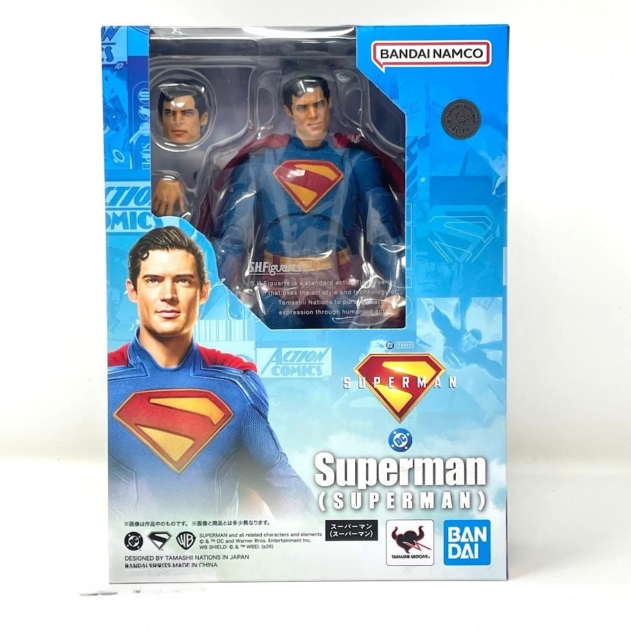 S.H.Figuarts Superman TAMASHII NATIONS 1/12 Action Figure In Stock New