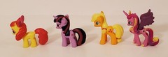 My Little Pony MLP Magic Mini Figures 2″ 12- PVC Ponies W/ Special Spike Fig