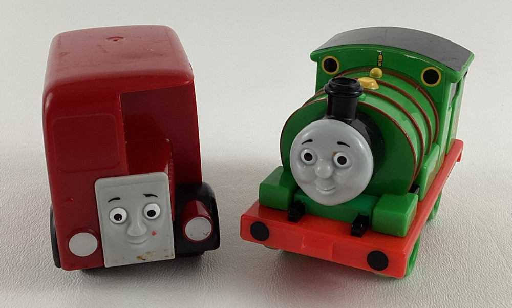 Thomas The Tank & Friends Bertie Bus James Train Engine Toddler Toy Lot Mattel
