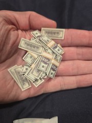 InArt Queen Studios 1/6 The Dark Knight Joker Loose Money
