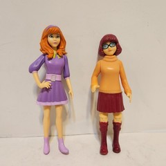 SCOOB! Scooby Doo MYSTERY MACHINE and 6 Figure Lot with LIGHTS & SOUNDS Working