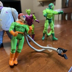 Marvel Spider-Man Action Figures – 1990/1994 Toy Biz – King Pin/Scorpion/Shocker