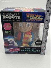 Handmade By Robots “Back To The Future” Black Light Marty McFly Vinyl Figure