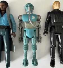 All Vintage Star Wars Figure Lot of 3 Luke, Lando, Medical Droid | A1