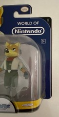 World Of Nintendo Fox McCloud Star Fox 4.25” Figure Jakks Series 1-3 NICE! RARE!