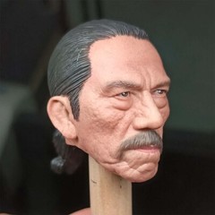 1:6 Male Head Sculpt Danny PVC For 12″ HT Soldier Action Figure Body Toy