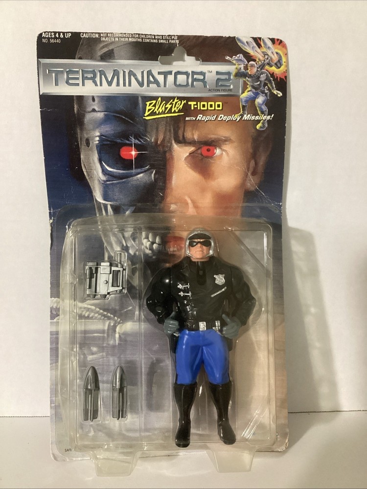 Blaster T-1000 TERMINATOR 2 Figure Kenner 1991 New