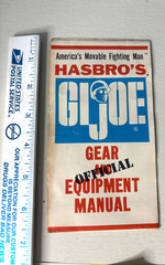1964 GI Joe Action Soldier Army Equipment Manual Advertising Brochure Lot Hasbro