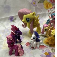 My Little Pony Friendship Is Magic Figure Lot of 9 Hasbro Ponies Mixed/Character