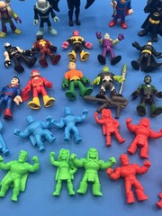 DC Toy Box Jackpot Batman, Superman, Joker + 40+ Figures, Bike, Weapons Mashem