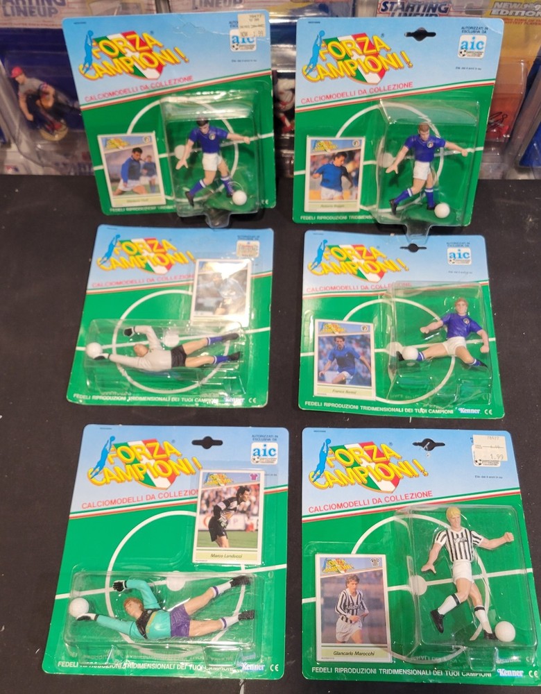 1989 Forza Campioni Kenner Tonka Lot 27 Different Soccer Maradona Juventus Italy