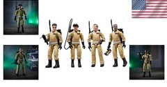 40th Anniversary Ghostbusters O-Ring Action Figure Set – 4 Figures & Accessories
