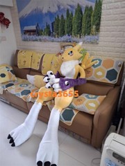 Digital Monster Digimon Renamon Giant Stuffed Toy Pillow 80CM/1.7M Doll Lot