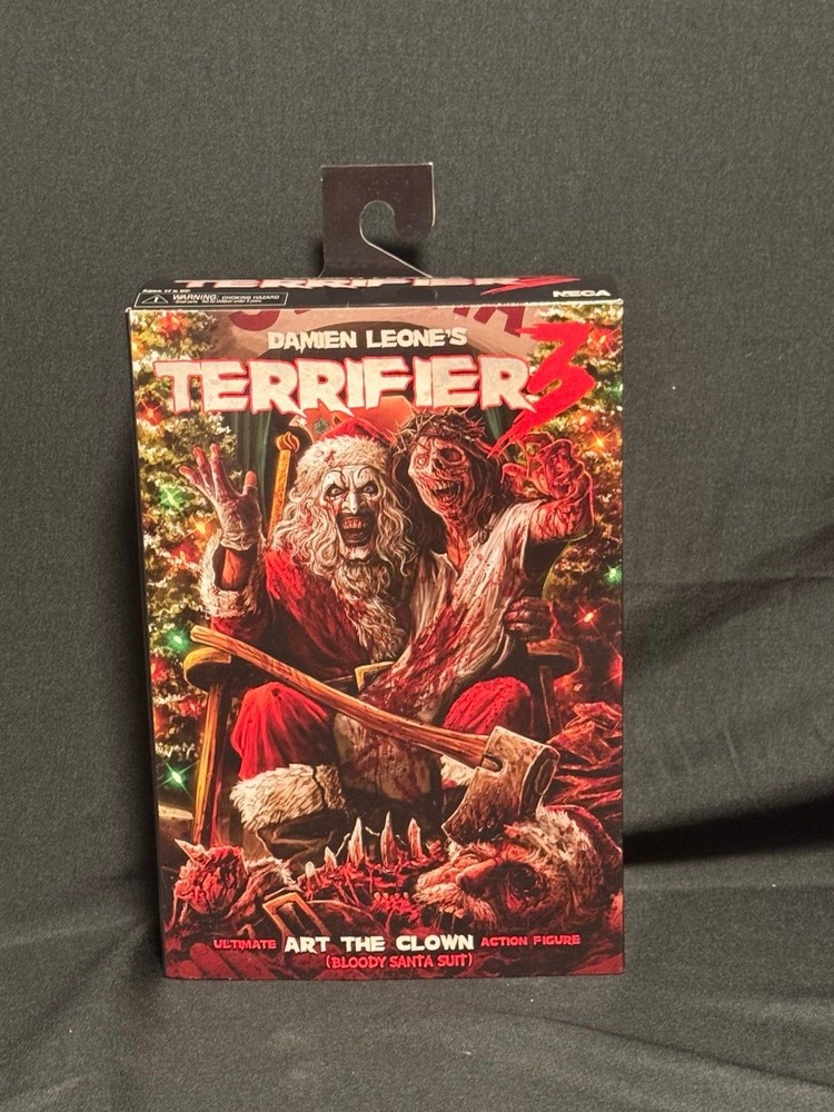 NECA Terrifier 3 Art the Clown Santa