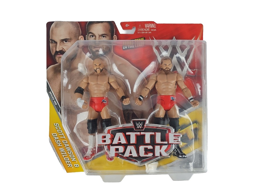 WWE Series 45 Scott Dawson Dash Wilder Action Figure 2-Pack The Revival FTR AEW