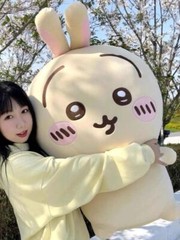 Chiikawa Huge 80cm Plush Doll Hachiware Throw Pillow Cushion Stuffed Toy Gift
