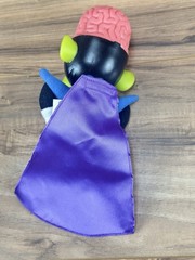 The Powerpuff Girls Mojo Jojo Mini Friend Cartoon Network Removable Brain Cape