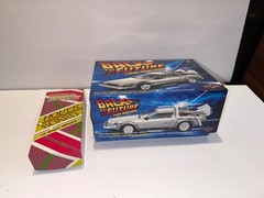 Back to the Future Time Machine NIB and Back to Future II Hover Board NIB