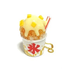 Realistic Mini Snack Food Toy Collectible 1 Random Miniature Keychain Figure
