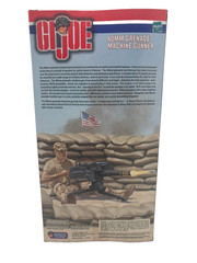 Hasbro 2000 12″ GI Joe – US Military 40mm Grenade Machine Gunner – NIB