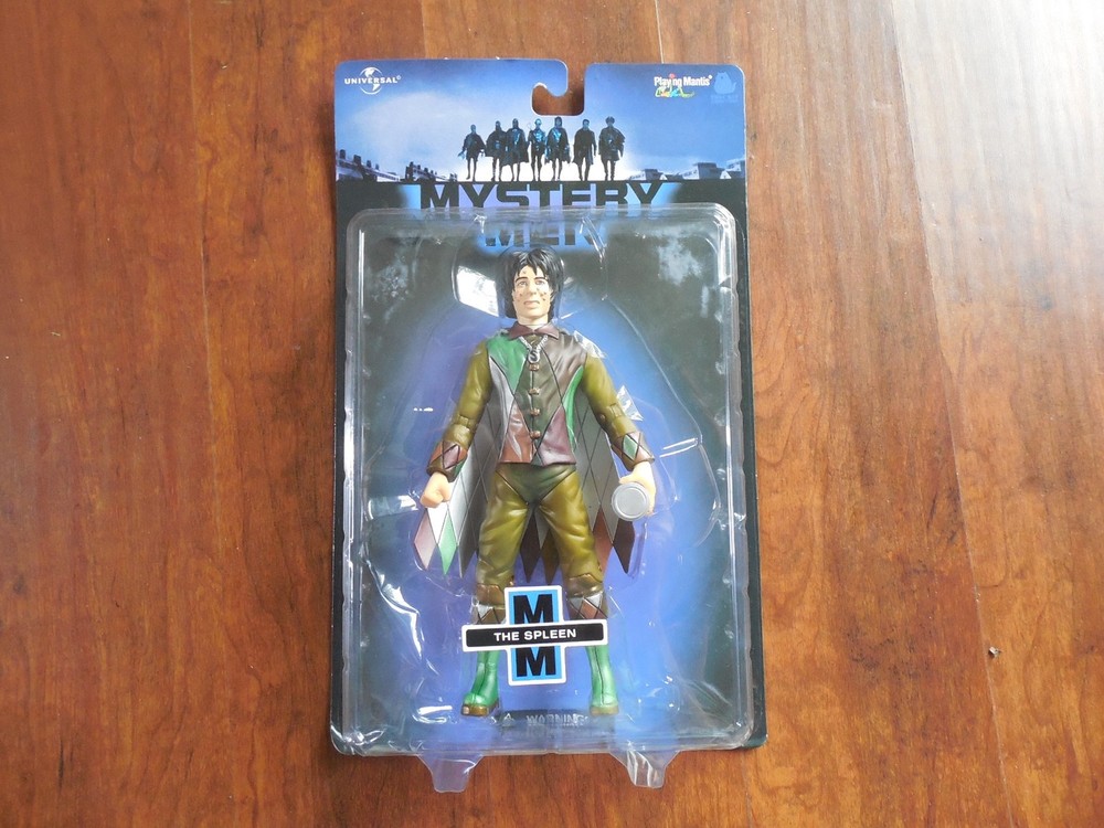 Mystery Men The Spleen 8″ Action Figure Universal Playing Mantis 1999 New Sealed