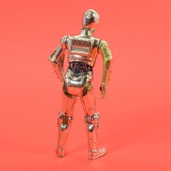 Star Wars 3.75″ SAGA Collection Vac Metal C-3PO Protocol Droid As Shown WG36