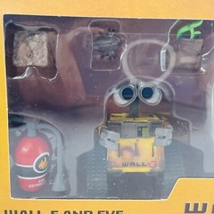 Wall-E And Eve Mini Robot Movable Action Figure Party Toys Gift New in Box