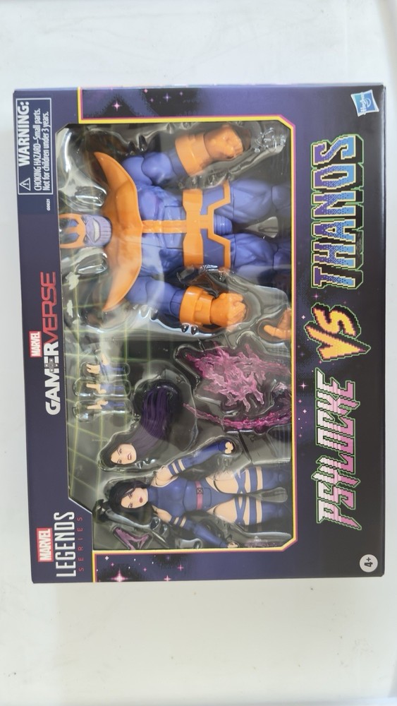 Marvel Legends GamerVerse Psylocke Vs. Thanos Target Exclusive Capcom Vs. Marvel