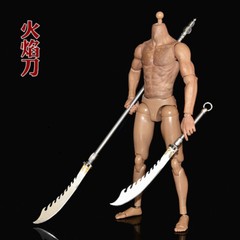 TOY 1/6 1:6 chinese sword cold weapon three kingdoms knight katana Metal