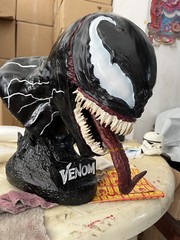 Venom 1:1 Life Size Bust Statue Resin Figurine 16″H Painted Collection IN STOCK