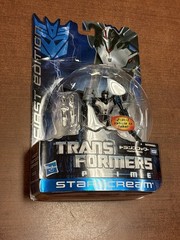Rare Takara Tomy Transformers Prime First Edition Deluxe Class Starscream MISB