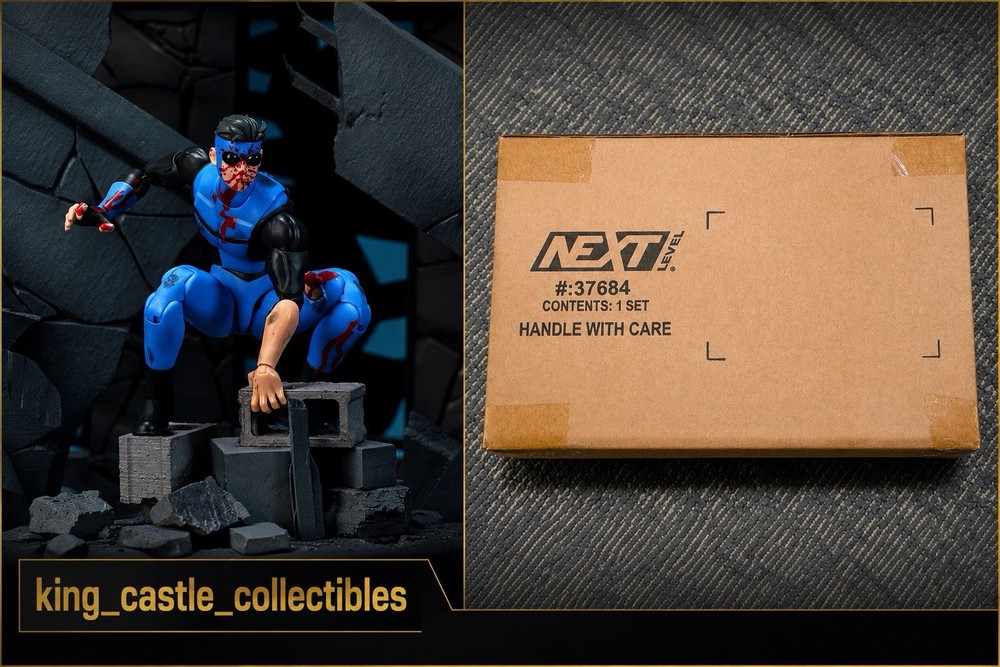 IN HAND SDCC 2026 Jada Toys Invincible (Battle Damaged Deluxe) Figure