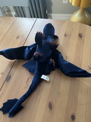 DreamWorks How To Train Your Dragon Toothless Plush Arena Spectacular 2012 22”