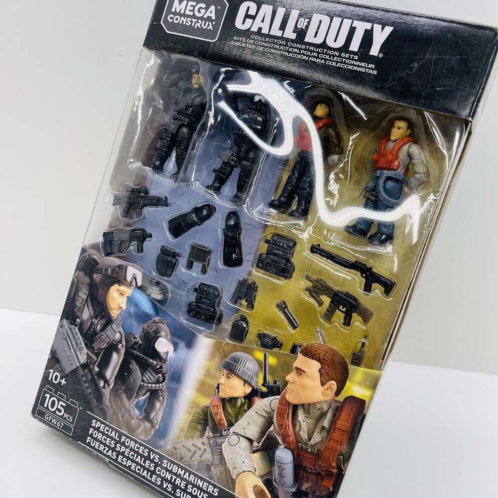 MEGA CONSTRUX Call of Duty SPECIAL FORCES vs SUBMARINERS Mattel 2019 – BRAND NEW